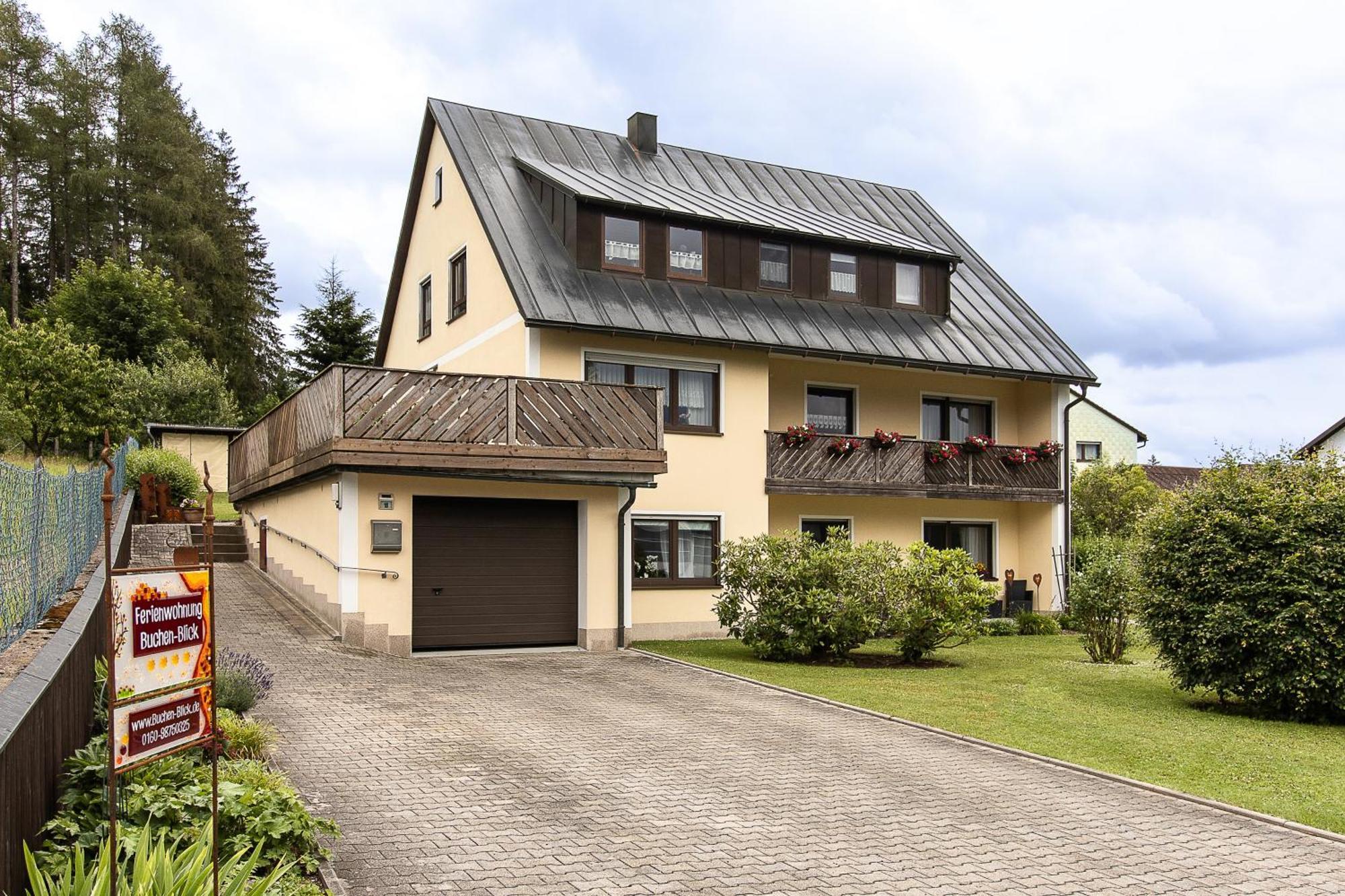 Buchen Blick - Ruhige Moderne Ferienwohnung 82Qm. Fichtelberg Eksteriør bilde